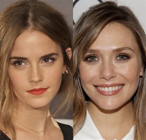 emma watson and elizabeth olsen porn|Emma Watson And Elizabeth Olsen Threesome Fuck Part 1.